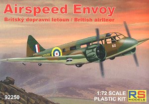 Airspeed Envoy AS.6J, RAF, 1940 (Plastic model)