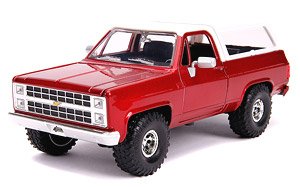 JUST TRUCKS 1980 CHEVY K5 Blazer OFFROAD Metalic Red (ミニカー)