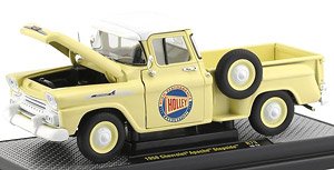 1958 Chevrolet Apache Step Side - HOLLEY - Rich Cream (ミニカー)