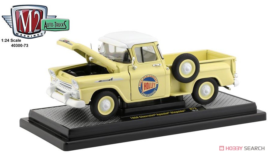 1958 Chevrolet Apache Step Side - Holley - Rich Cream (Diecast Car) Item picture1