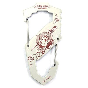 Is the Order a Rabbit?? Cocoa Carabiner Type S White (Anime Toy)