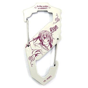 Is the Order a Rabbit?? Rize Carabiner Type S White (Anime Toy)
