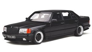 Mercedes-Benz 560 6.0 SEL AMG (W126) (Black) (Diecast Car)