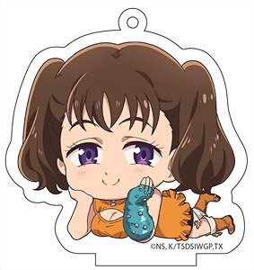 TV Anime [The Seven Deadly Sins: Wrath of the Gods] Gororin Acrylic Key Ring (3) Diane (Anime Toy)