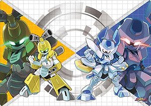 Bushiroad Rubber Mat Collection Vol.527 Medabots [Metabee & Rokusho] (Card Supplies)