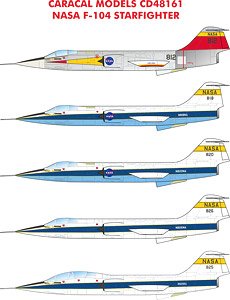 NASA F-104 スターファイター用 デカール (デカール)