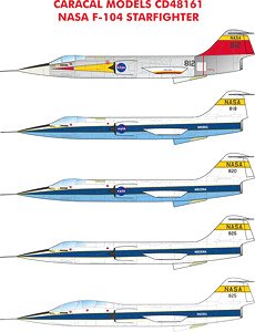 NASA F-104 Starfighter (Decal)