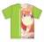 The Quintessential Quintuplets Full Graphic T-Shirt M Size Yotsuba Nakano (Anime Toy) Item picture2