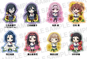 [Ore o Suki nano wa Omae dake kayo] Clear Clip Badge (Flower Girls Ver.) (Set of 8) (Anime Toy)