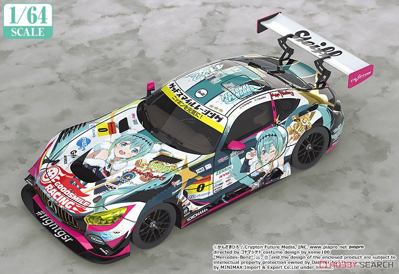 Good Smile Hatsune Miku AMG: 2018 SUPER GT ver. (Diecast Car) Other picture1