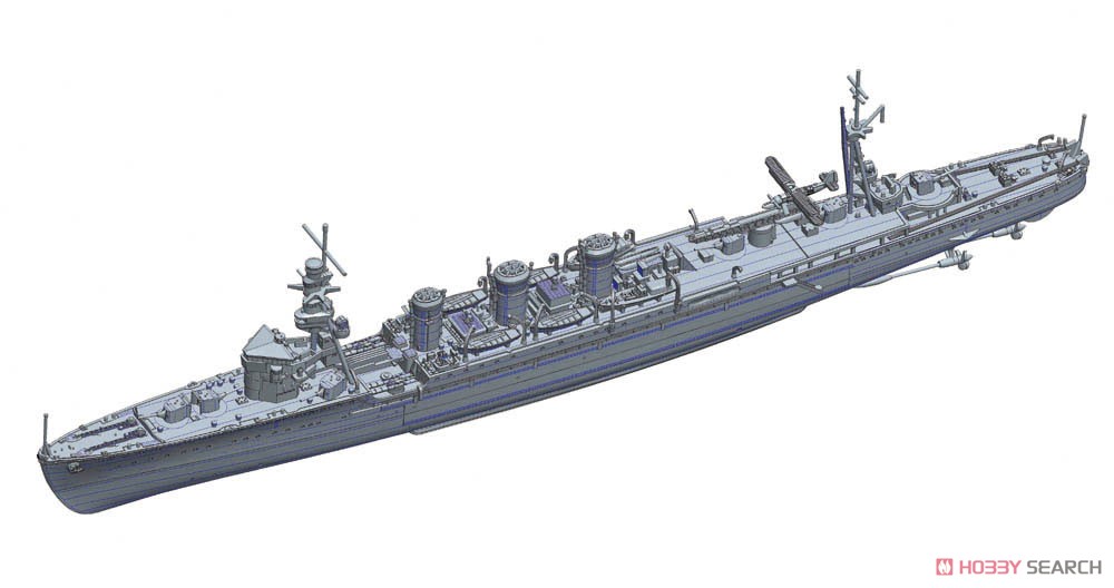 日本海軍軽巡洋艦 球磨 昭和17年 (プラモデル) 商品画像1