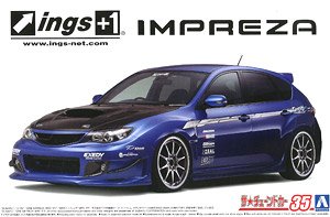 ings GRB インプレッサ WRX STI `07 (スバル) (プラモデル)