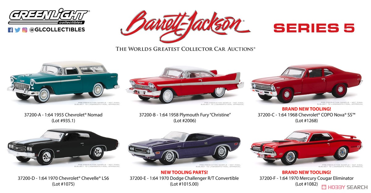 Barrett-Jackson `Scottsdale Edition` Series 5 (ミニカー) 商品画像1