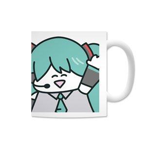 Piapro Characters Hatsune Miku Art by Study Mug Cup (Anime Toy)