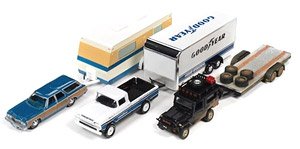 Johnny Lightning Truck & Trailer 2020 Release 1B (Diecast Car)