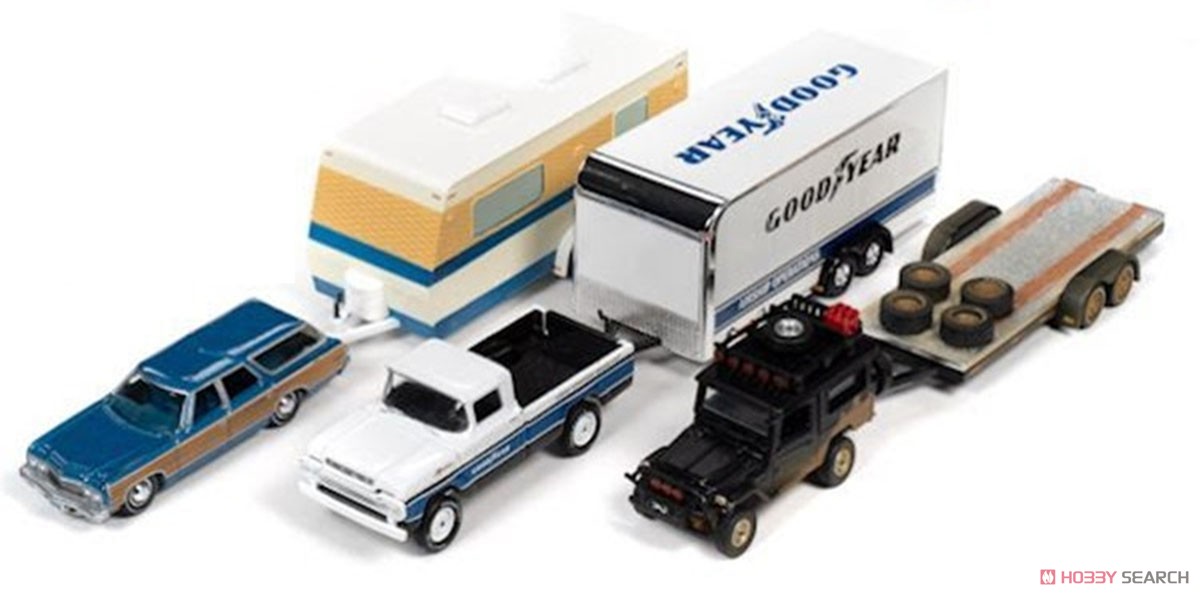 Johnny Lightning Truck & Trailer 2020 Release 1B (Diecast Car) Item picture1