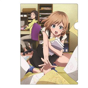 Shirobako the Movie A4 Clear File Aoi Miyamori A (Workplace) (Anime Toy)