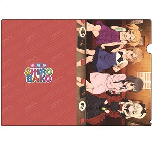 劇場版 SHIROBAKO A4クリアファイル 集合F (チョコ) (キャラクターグッズ)