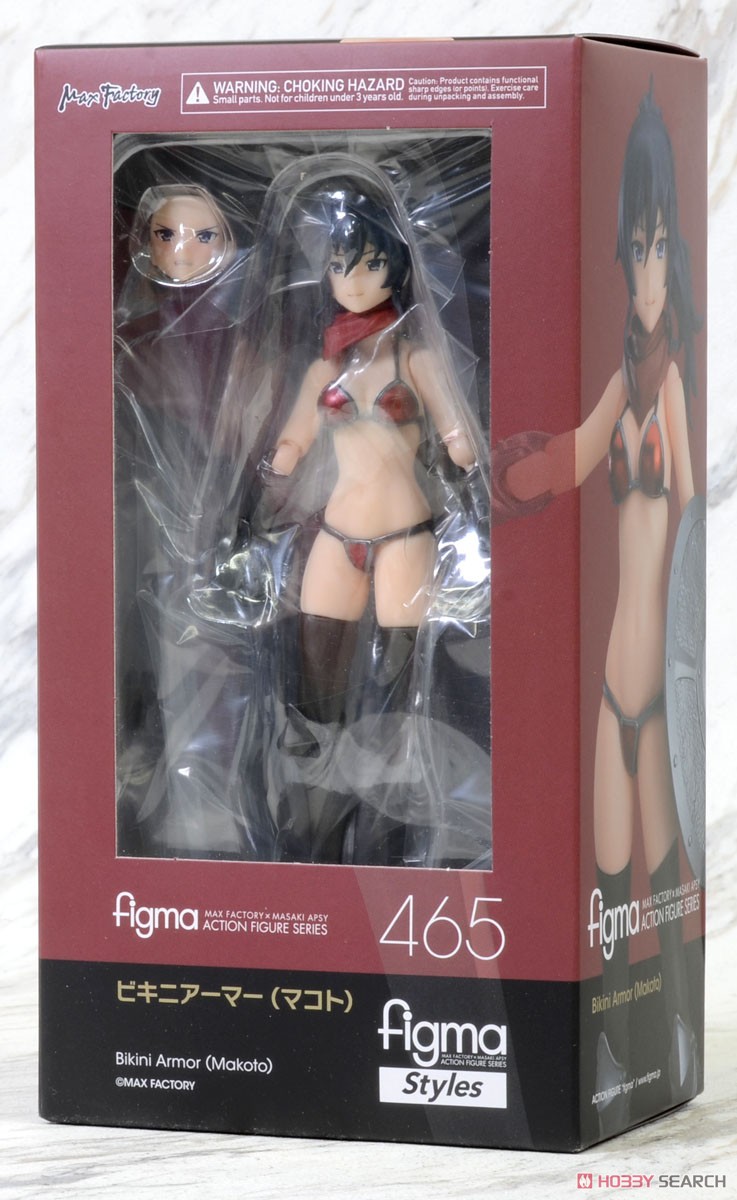 figma Bikini Armor (Makoto) (PVC Figure) Package1
