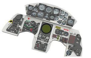 F-104J 「ルック」計器盤 (エデュアルド/ハセガワ用) (プラモデル)