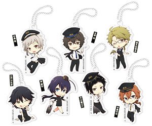 Bungo Stray Dogs Niitengo Acrylic Key Ring Collection (Set of 7) (Anime Toy)