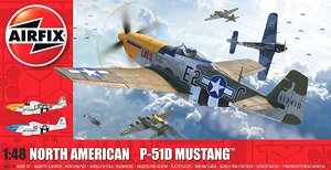 North American P51-D Mustang (Filletless Tails) (Plastic model)