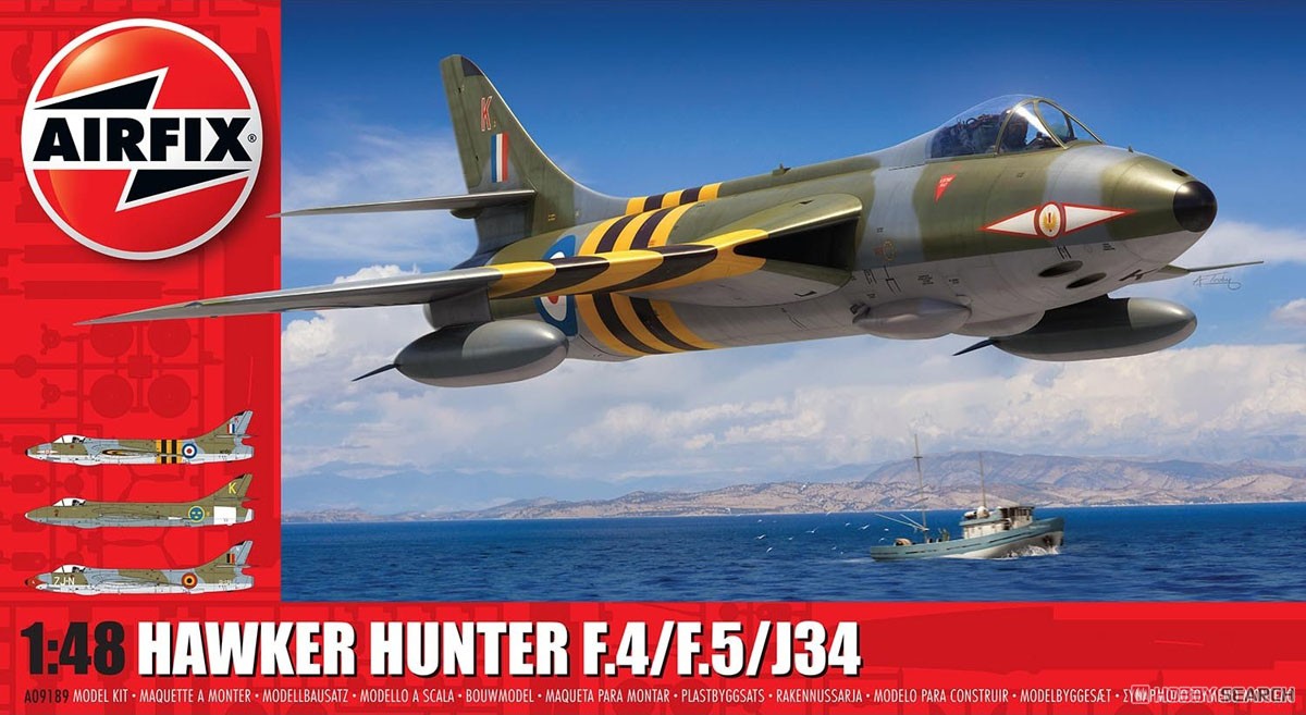ホーカーハンター F.4/F.5/J34 (プラモデル) パッケージ1