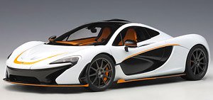 McLAREN P1 (White / Orange Accent) (Diecast Car)