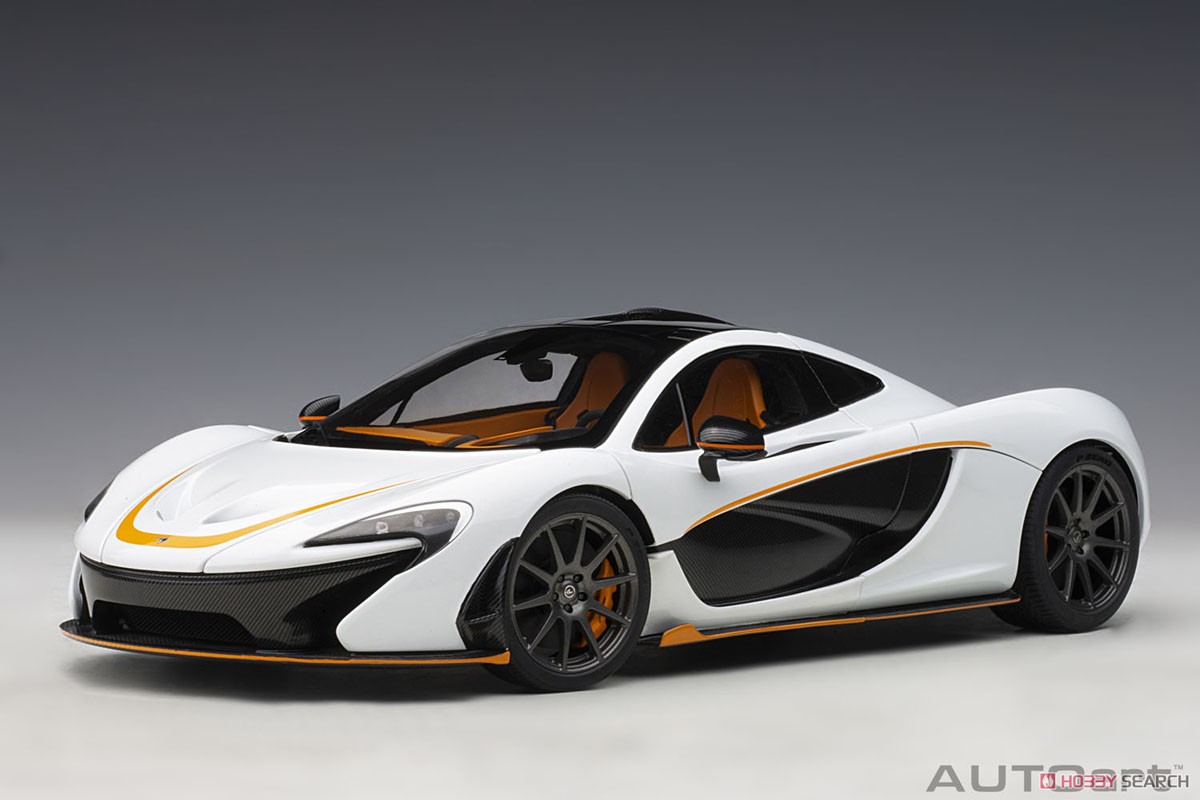 McLAREN P1 (White / Orange Accent) (Diecast Car) Item picture1