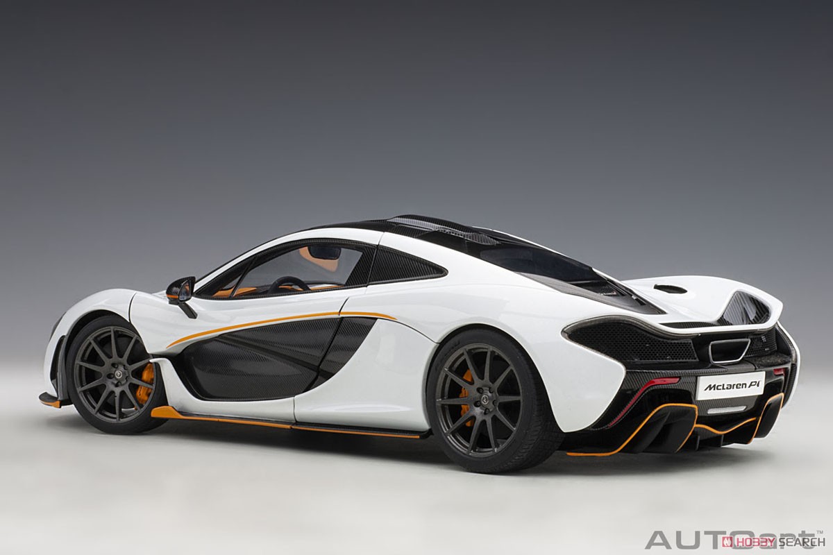 McLAREN P1 (White / Orange Accent) (Diecast Car) Item picture2