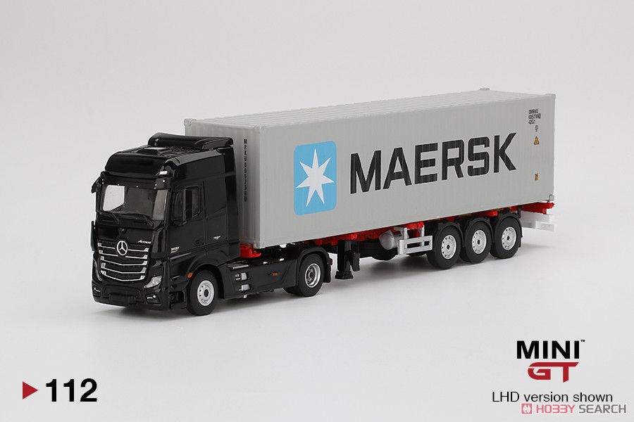 Mercedes-Benz Actros with 40ft Container `Maersk` (LHD) (Diecast Car) Item picture1
