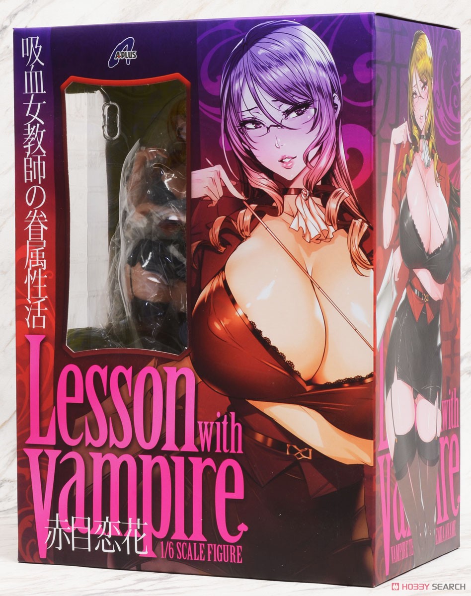 Kyuuketsu Onnakyoushi no Kenzoku Seikatsu: Lesson with Vampire [Renka Akame] (PVC Figure) Package1