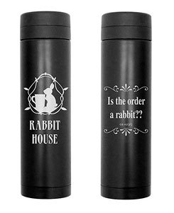 Is the Order a Rabbit?? Rabbit House Thermobottle Black (Anime Toy)