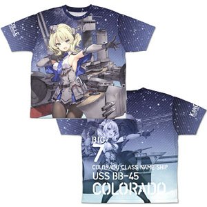 Kantai Collection Colorado Double Sided Full Graphic T-Shirts S (Anime Toy)