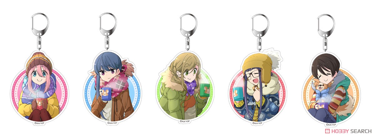 Yurucamp [Especially Illustrated] Nadeshiko Acrylic Key Ring (2) (Anime Toy) Other picture1