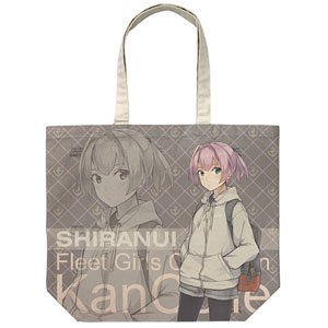 Kantai Collection Shiranui Full Graphic Large Tote Bag Autumn Casual Wear Mode Natural (Anime Toy)
