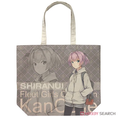 Kantai Collection Shiranui Full Graphic Large Tote Bag Autumn Casual Wear Mode Natural (Anime Toy) Item picture1