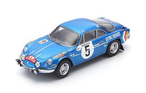 Alpine A110 No.5 Monte Carlo Rally 1971 J.Vinatier M.Gelin (ミニカー)