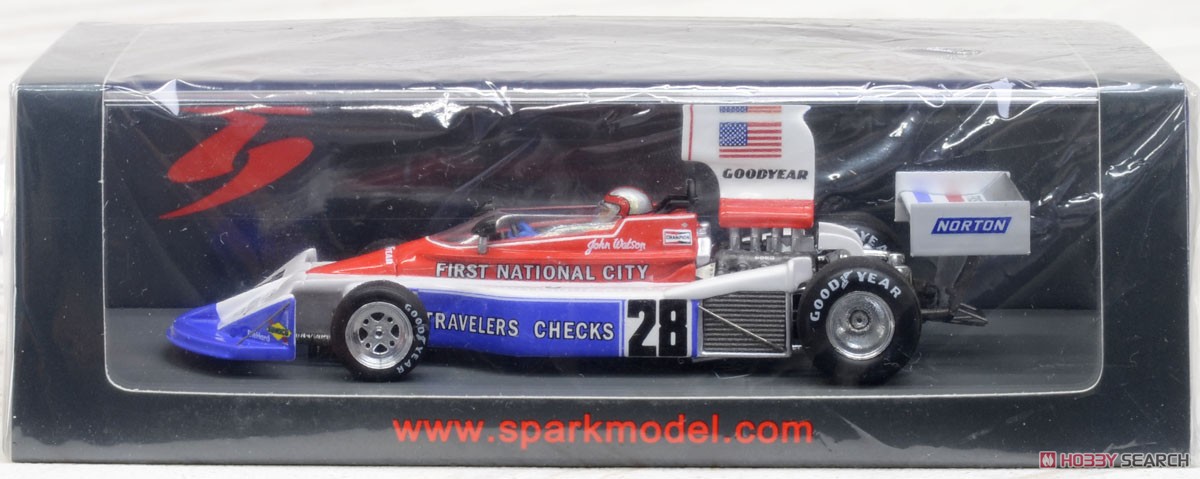Penske PC3 No.28 South African GP 1976 John Watson (ミニカー) パッケージ1