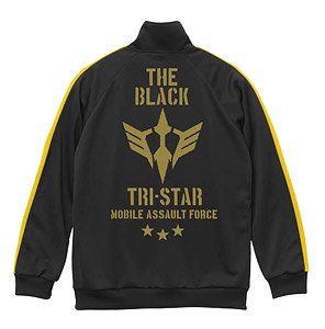 Mobile Suit Gundam Zeon Mobile Assault Force The Black Tri-Star Jersey Black x Yellow M (Anime Toy)