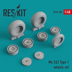 Me262 Type 1 Wheels Set (Plastic model)