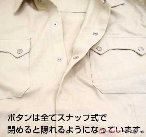 New Mobile Report Gundam W Mariemeia Army Design Work Shirt XL (Anime Toy) Other picture3