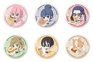 Heyacamp Gaburikko Trading Can Badge (Set of 6) (Anime Toy)