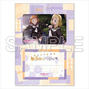 『ラブライブ！サンシャイン!!』なかよしフォトスタンド 千歌＆鞠莉 ブロマイド付き (キャラクターグッズ)