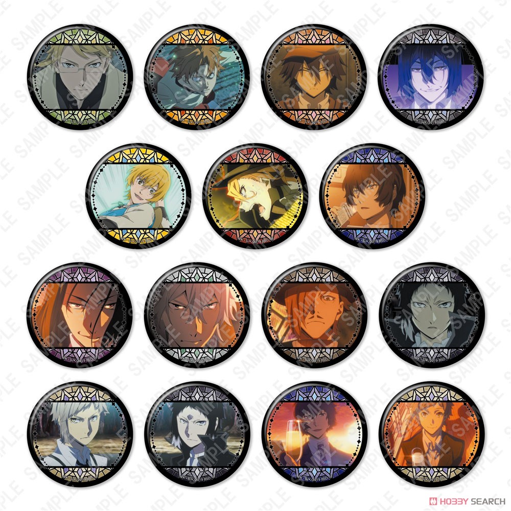 Bungo Stray Dogs Can Badge+ 3rd Season Vol.3 (Set of 15) (Anime Toy) Item picture1