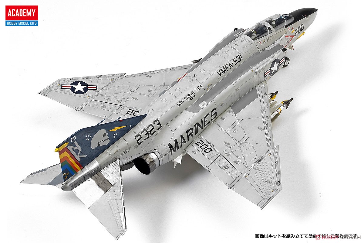 F-4B/N ファントムII `VMFA-531 グレイゴースト` (プラモデル) 商品画像2