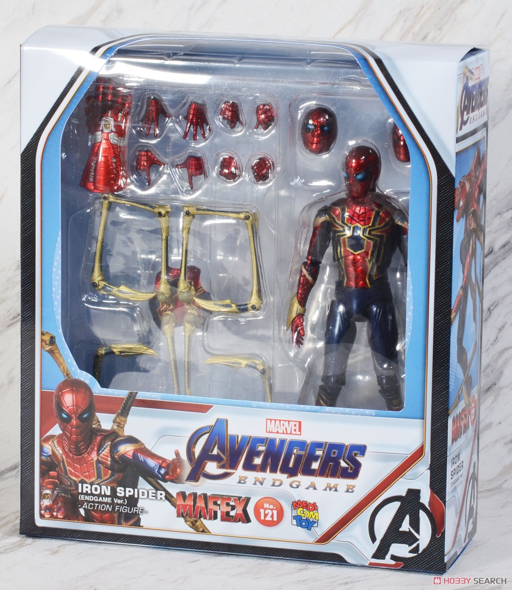 MAFEX No.121 IRON SPIDER (ENDGAME Ver.) (完成品) パッケージ1