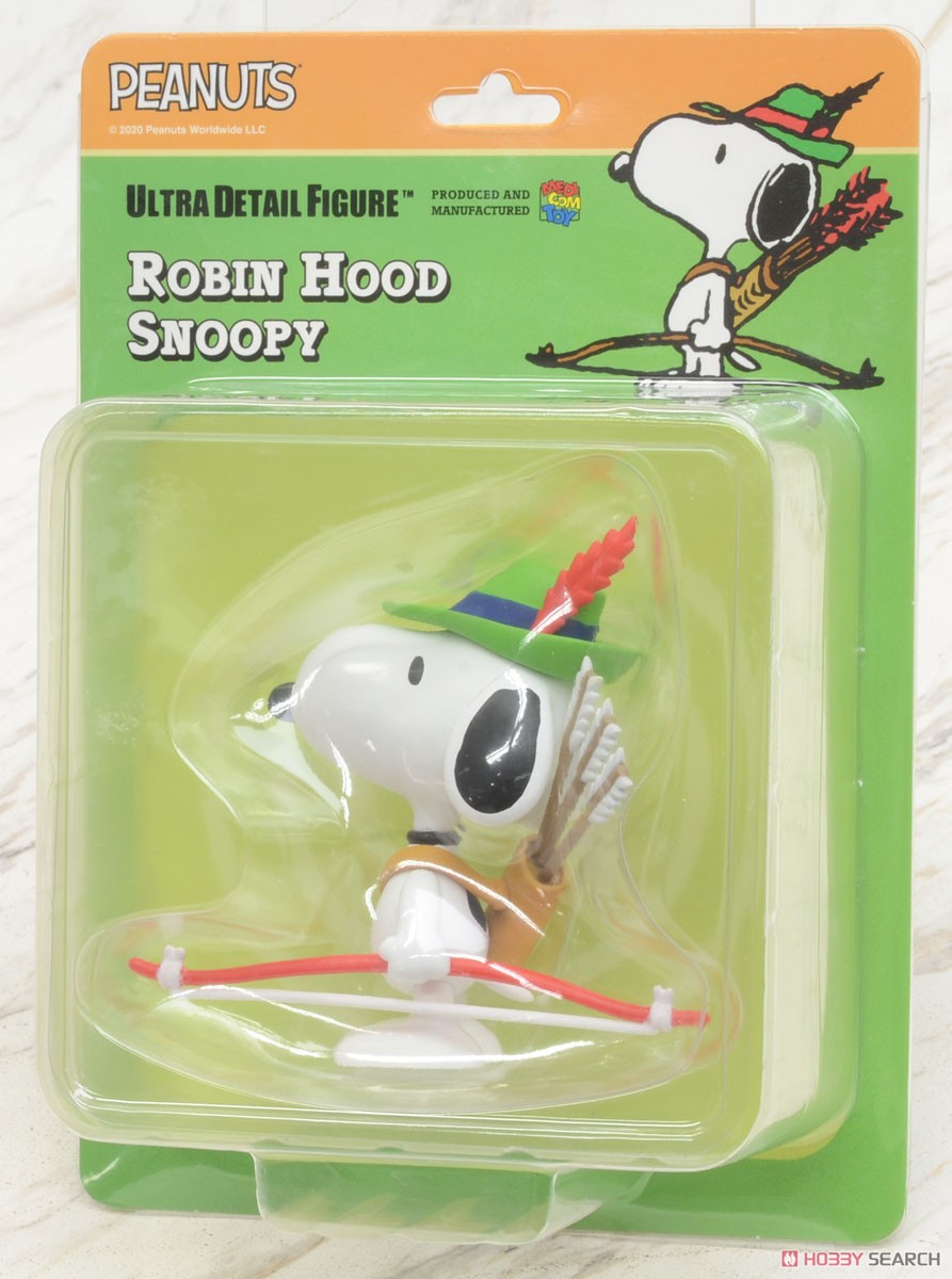 UDF No.542 PEANUTS シリーズ11 ROBIN HOOD SNOOPY (完成品) パッケージ1