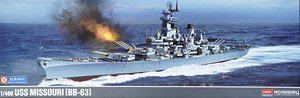 U.S. Navy Battleship USS Missouri BB-63 (Plastic model)