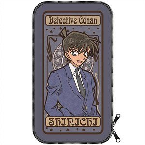 Detective Conan Multi Pouch (Art Nouveau/Shinichi Kudo Ver.) (Anime Toy)